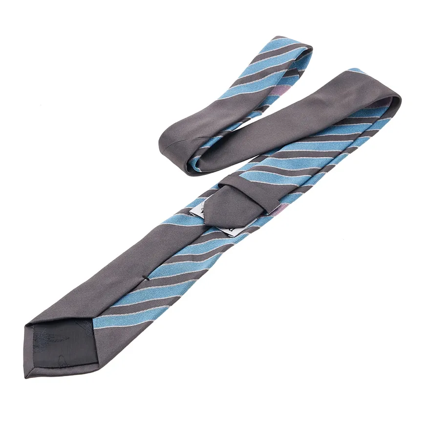 Striped Logo Tie