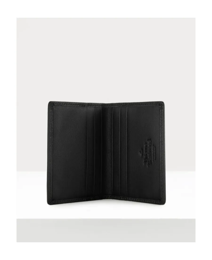 Orb Plaque Grained Cardholder