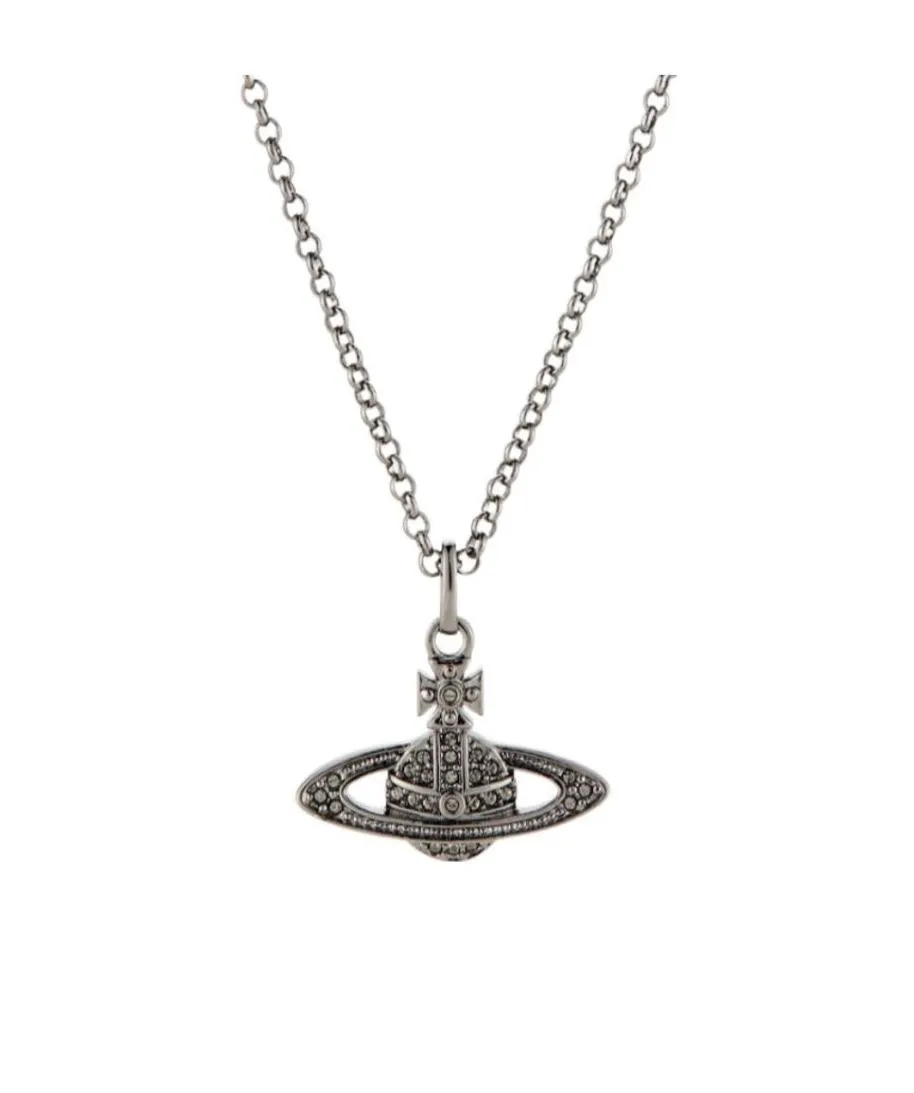 Mini Embossed Pendant Necklace