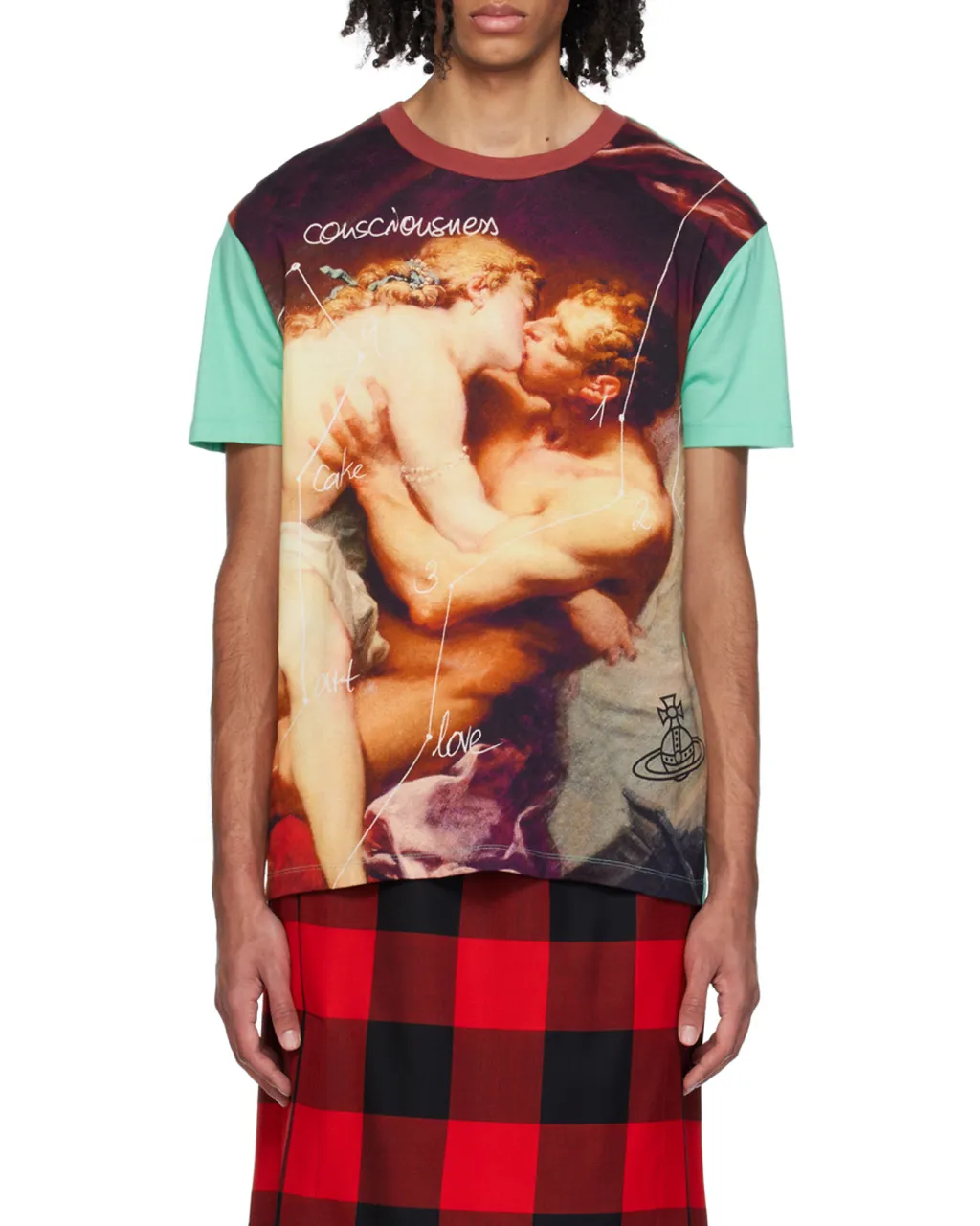 Graphic Print Crewneck T-Shirt