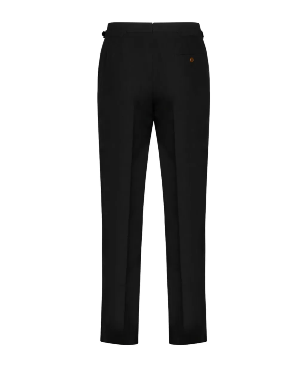 Straight-Leg Tailored Trousers