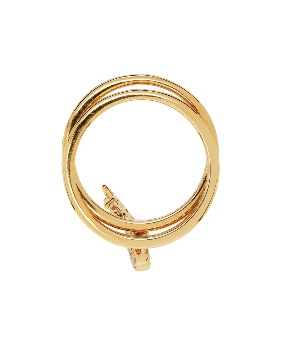 Heart-Shaped Pendant Ring