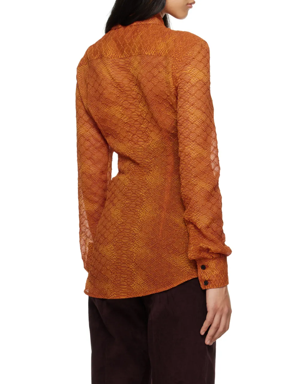 Fitted Long-Sleeved Shirt