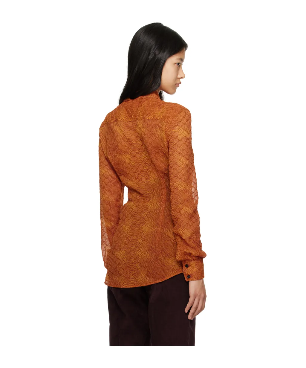 Fitted Long-Sleeved Shirt