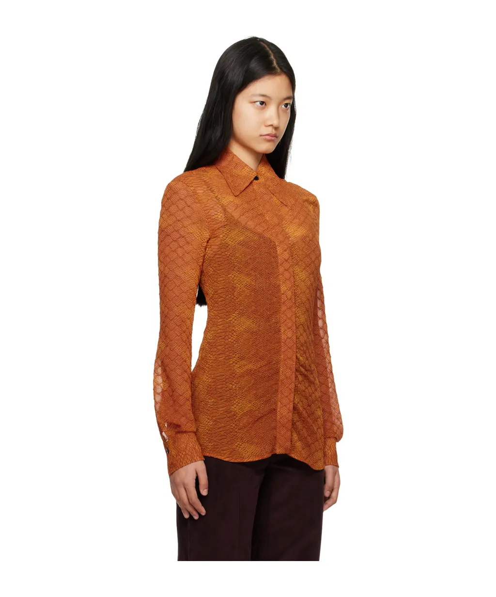 Fitted Long-Sleeved Shirt
