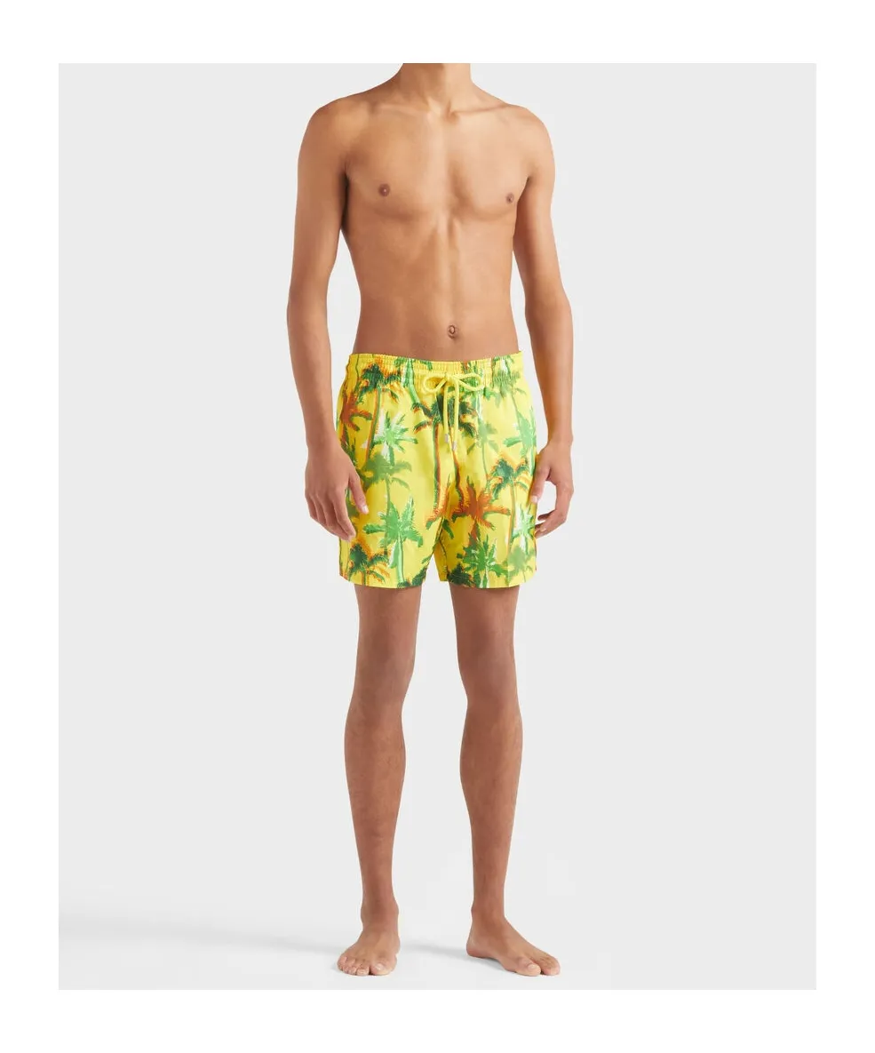 Elastic Waist Swim Trunks