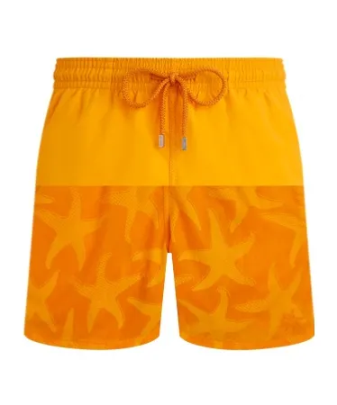 Patterned Swimming Trunks