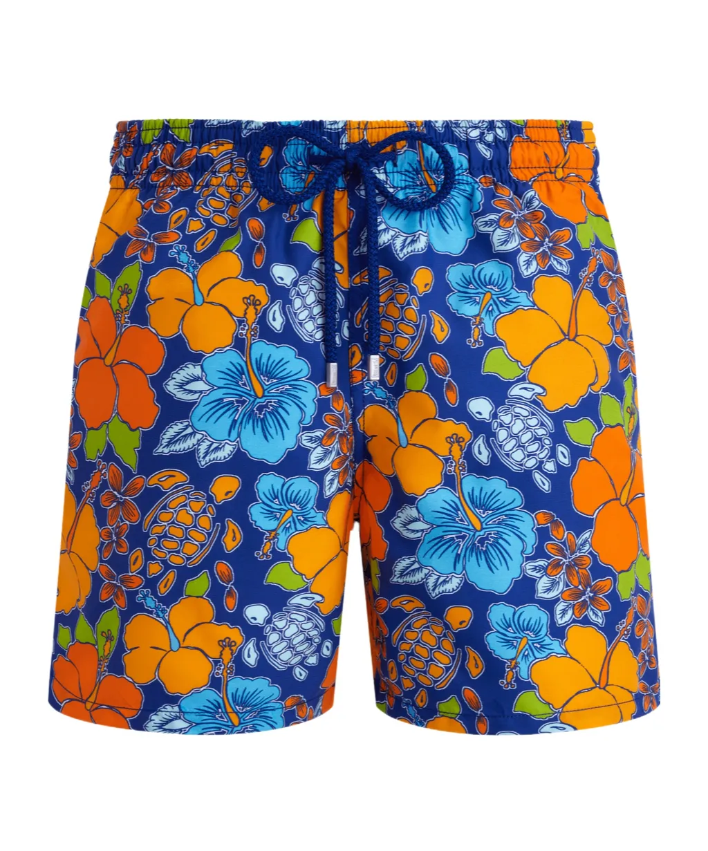 Patterned Swimming Trunks