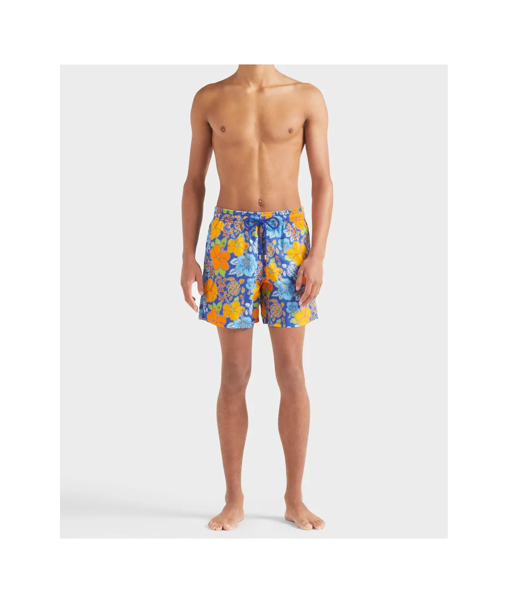 Patterned Swimming Trunks