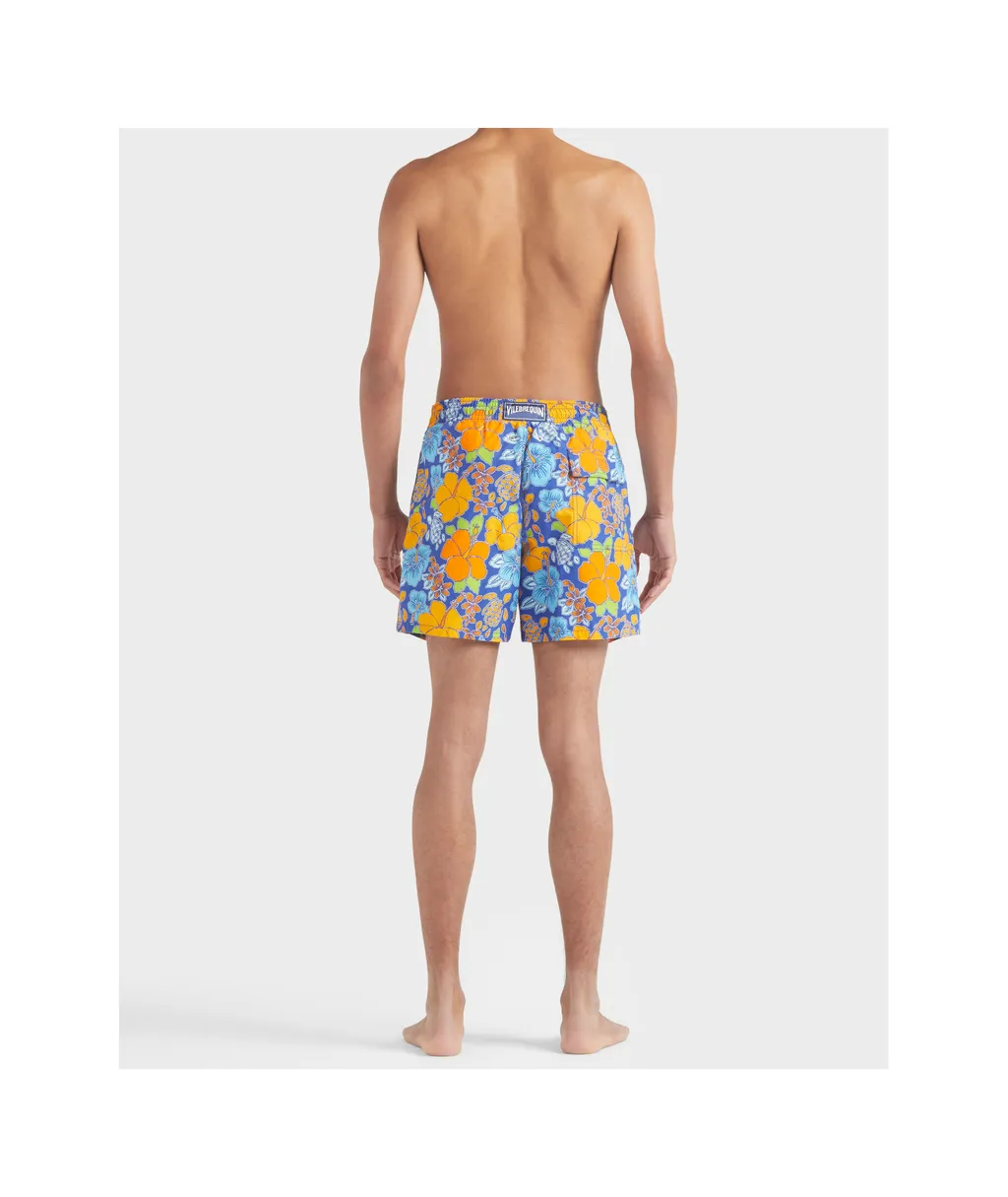 Patterned Swimming Trunks