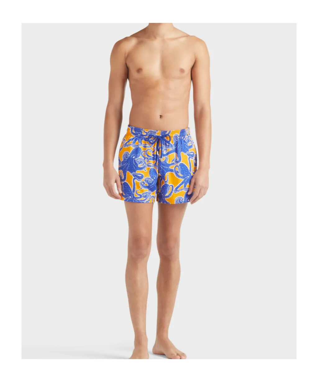 Stretch Short Swim Trunks Poulpes