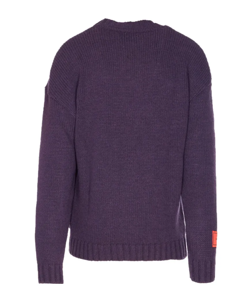 Long-Sleeved Knitted Cardigan