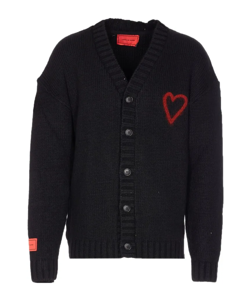 Heart Logo Cardigan