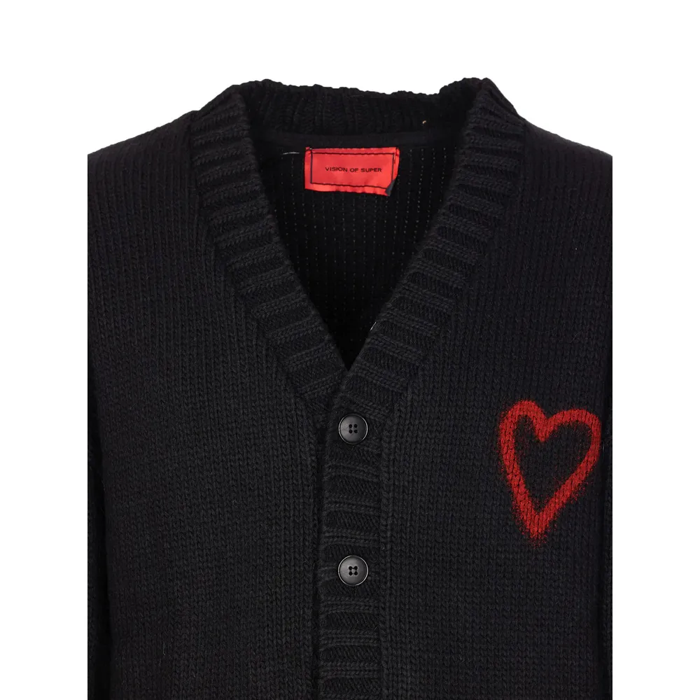 Heart Logo Cardigan