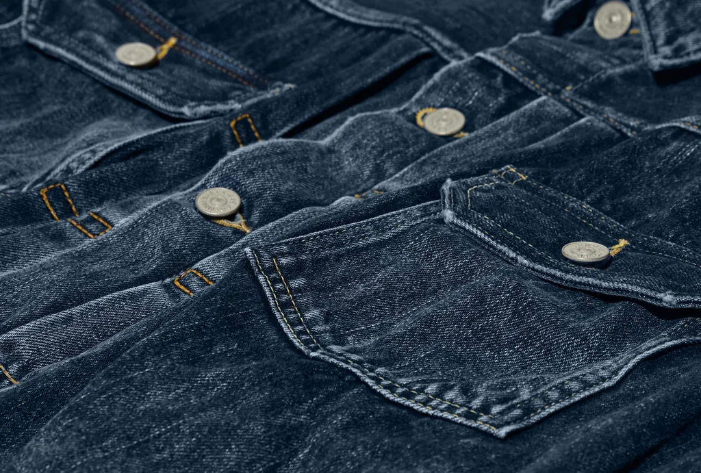 Long-Sleeved Denim Jacket