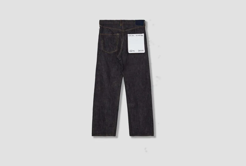 Waistband Denim Trousers