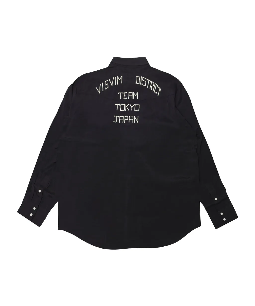 Logo Embroidered Casual Shirt