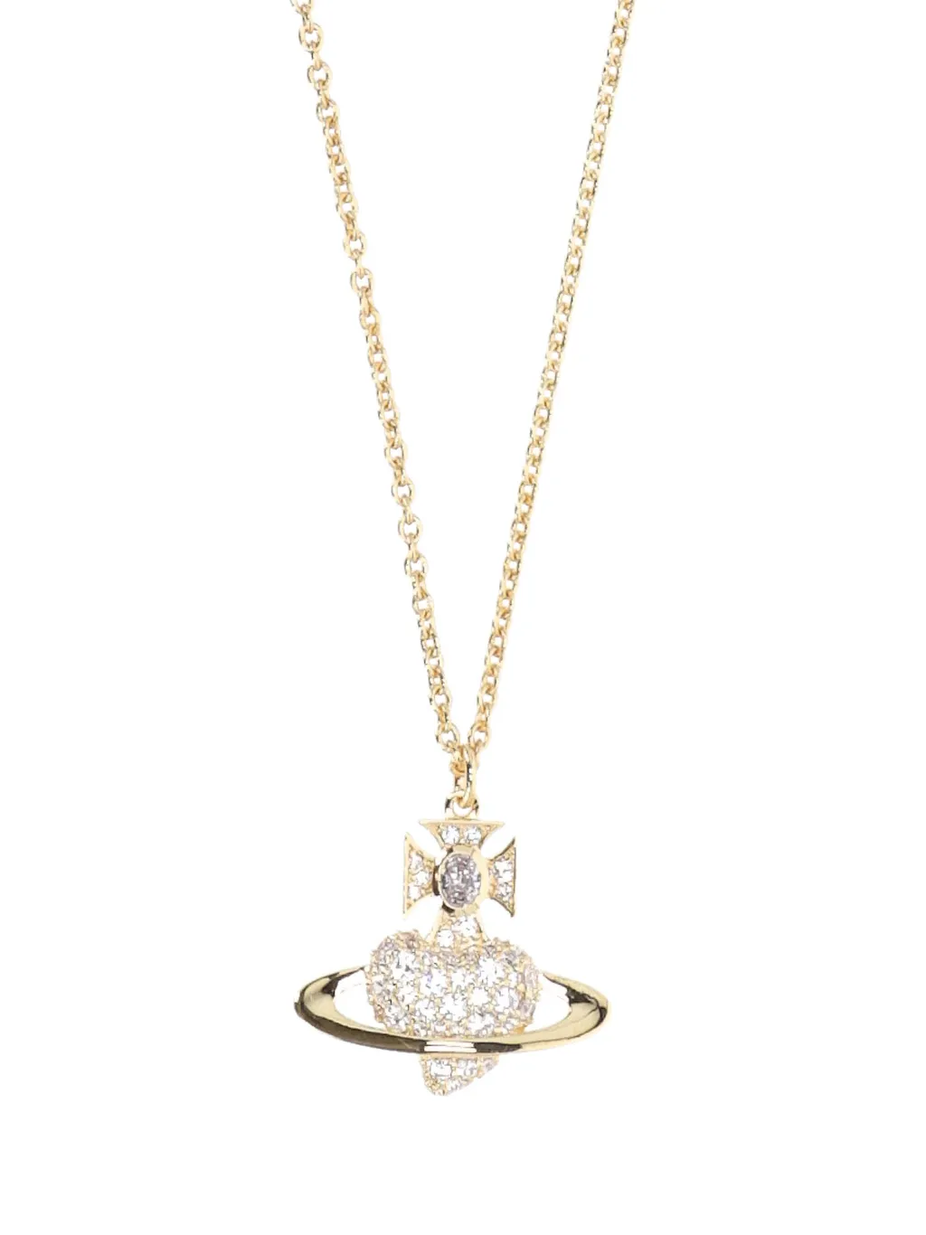 Agnatha Bas Relief Pendant Necklace