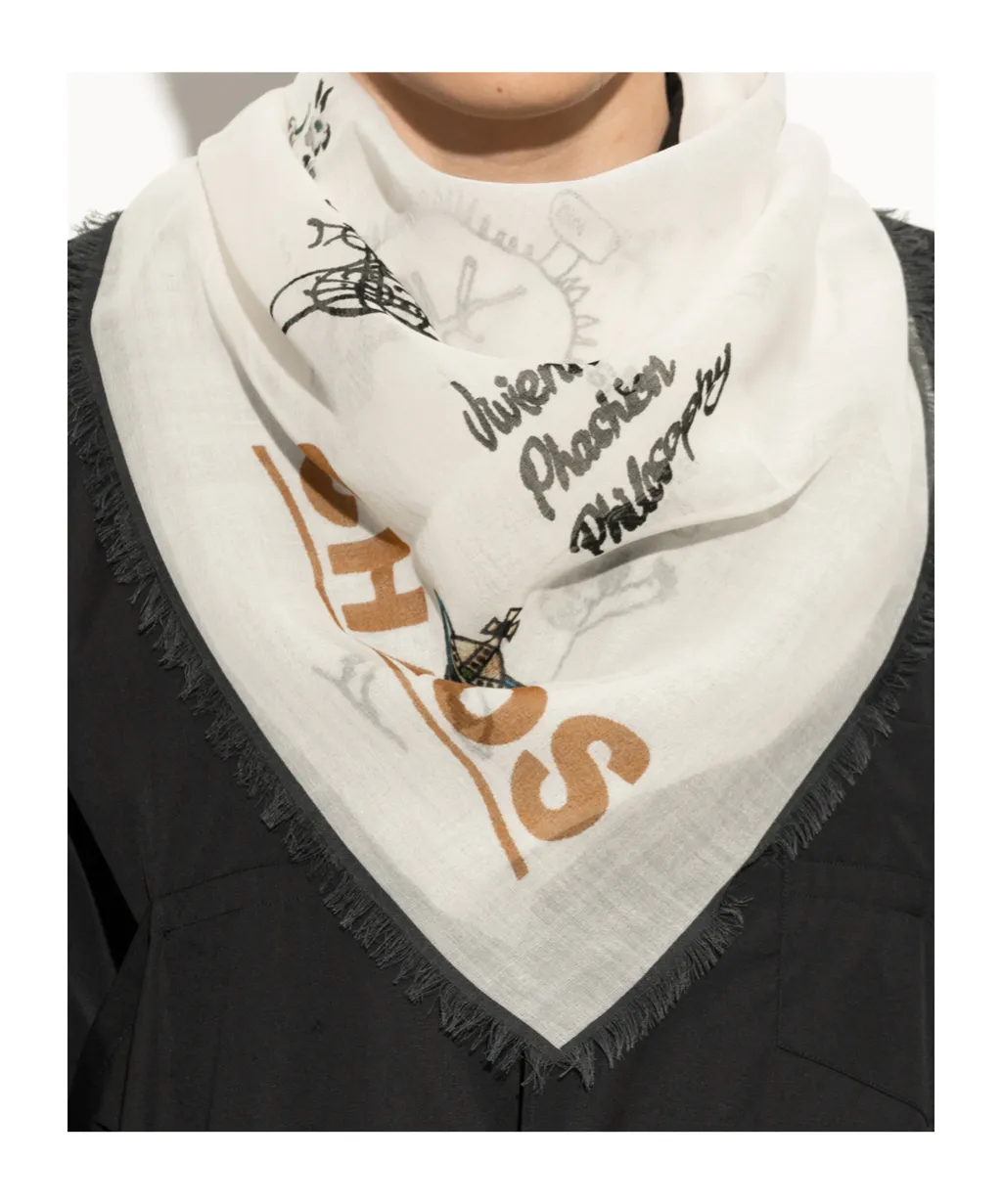 Logo Detail Scarf