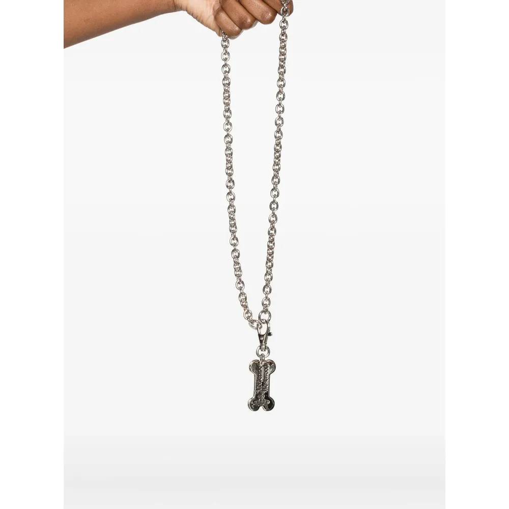 Bone Embellished Necklace
