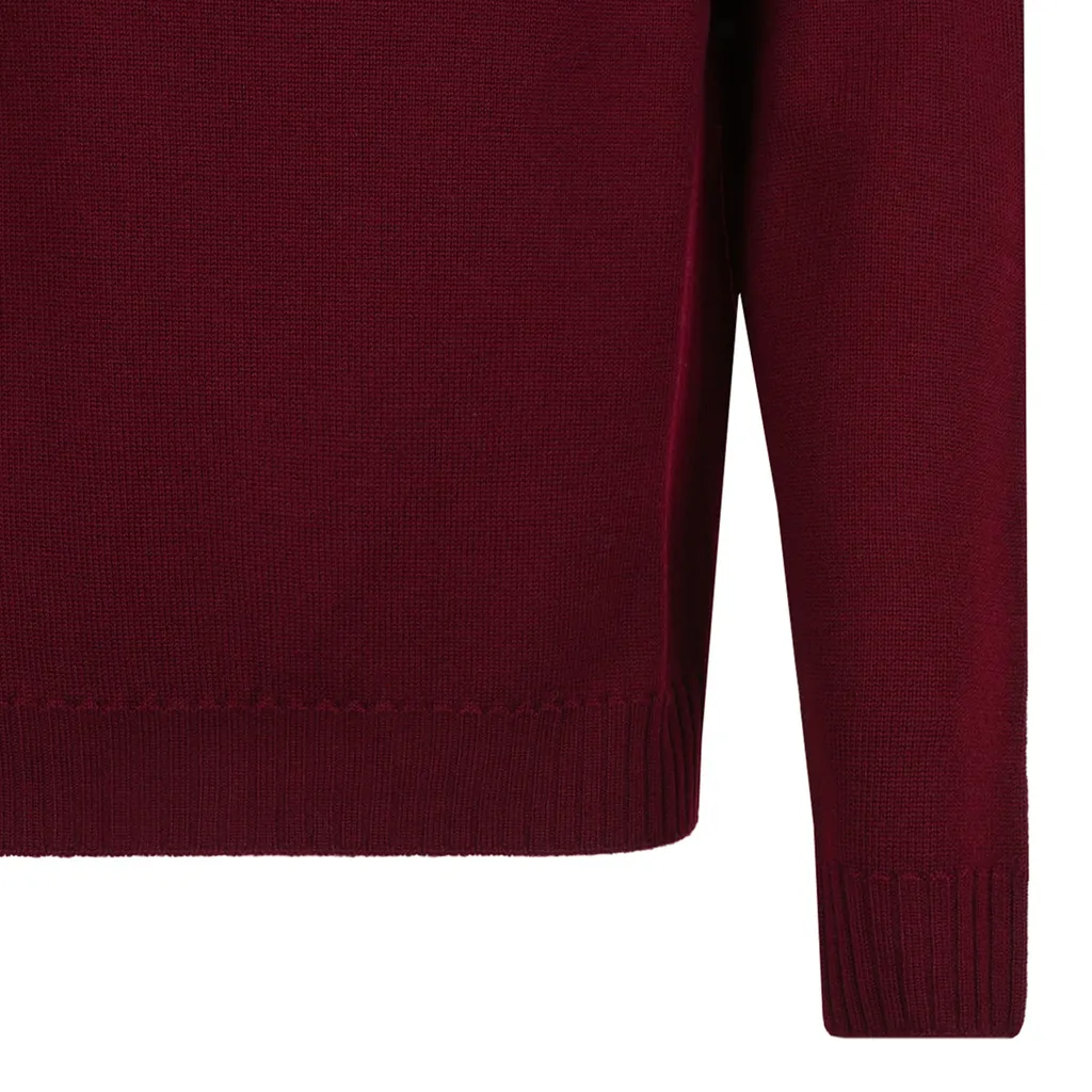 Orb Embroidered Fisherman Jumper
