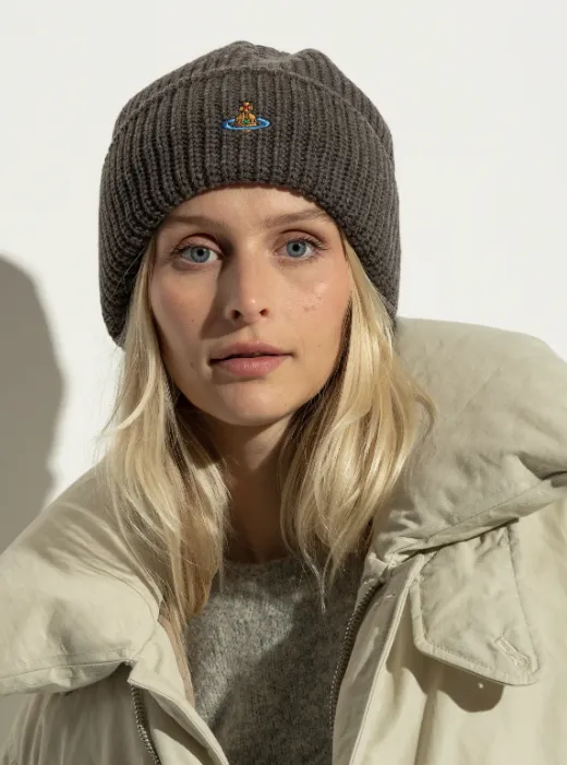 Logo Embroidered Beanie