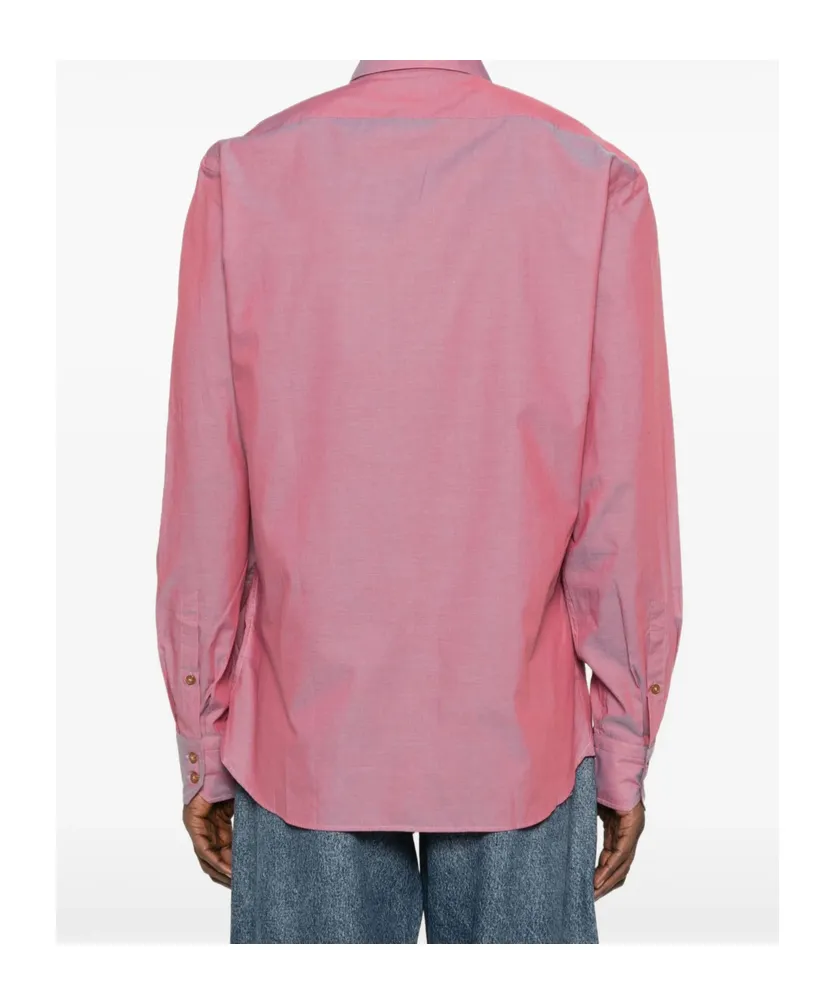 Orb-Embellished Long-Sleeved Shirt