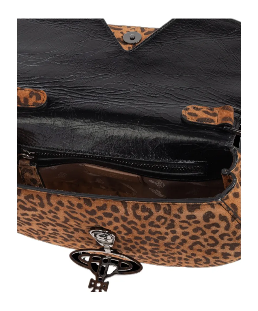 Sadie Logo Plaque Shoulder Bag