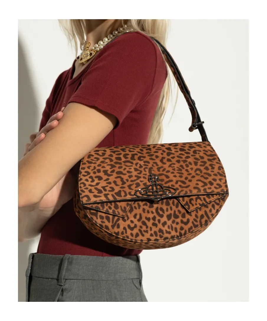 Sadie Logo Plaque Shoulder Bag