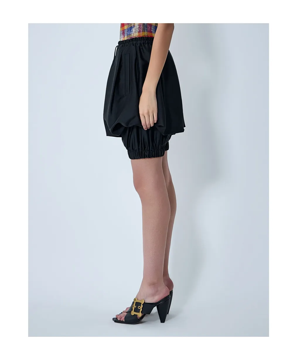 Drawstring Bloomer Shorts
