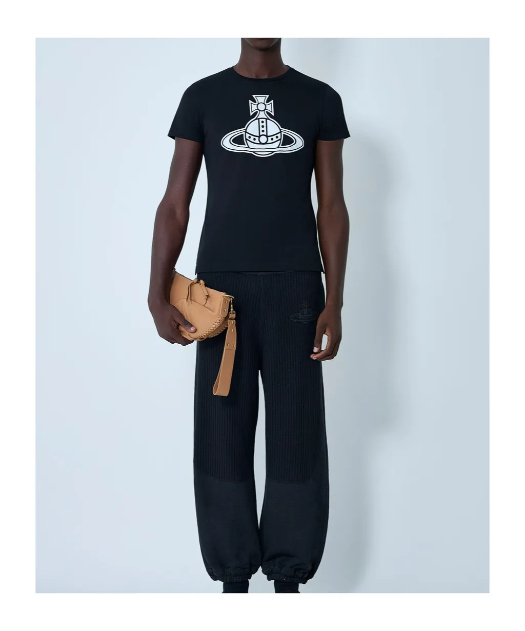 Orb-Printed Crewneck T-Shirt