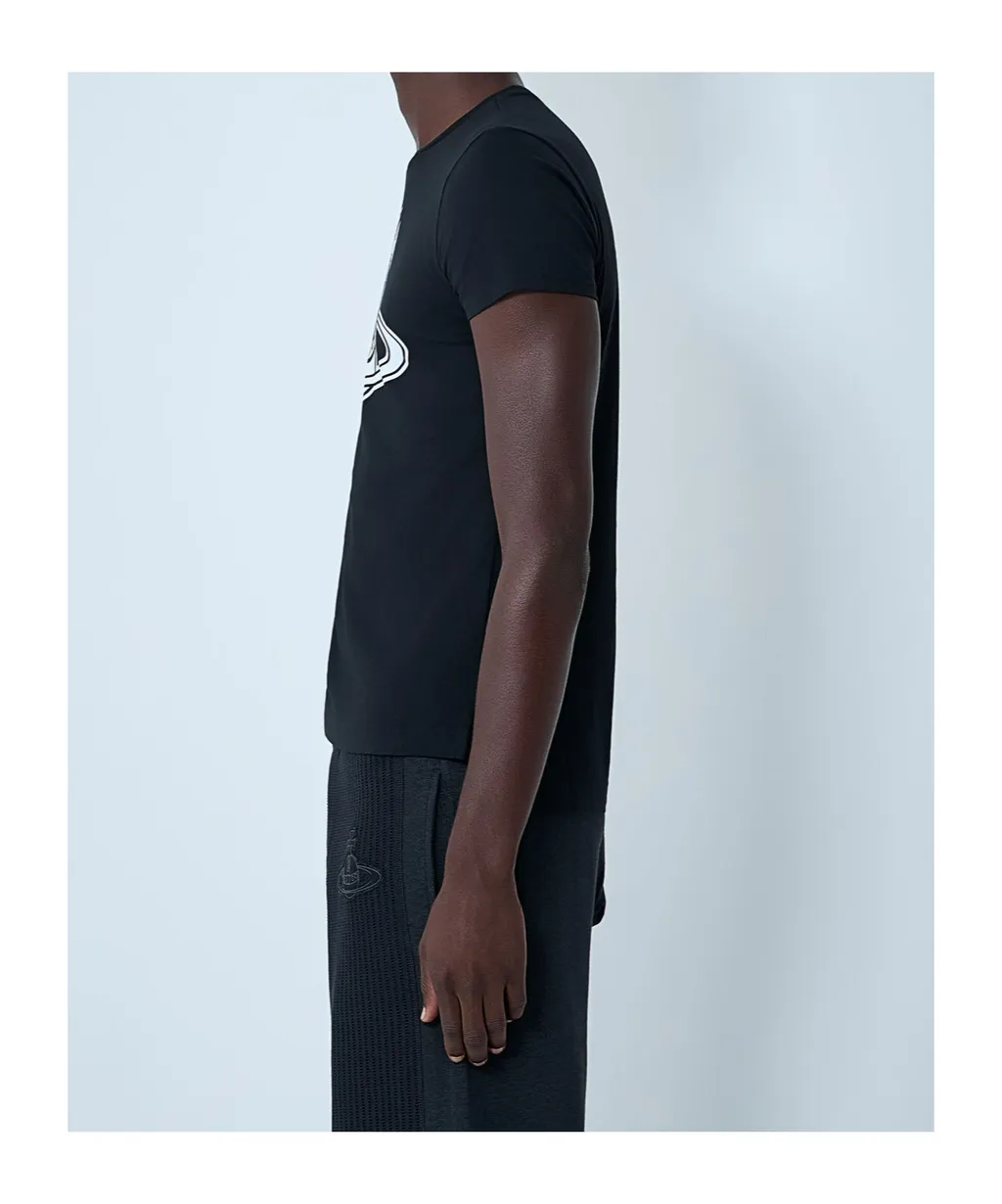 Orb-Printed Crewneck T-Shirt