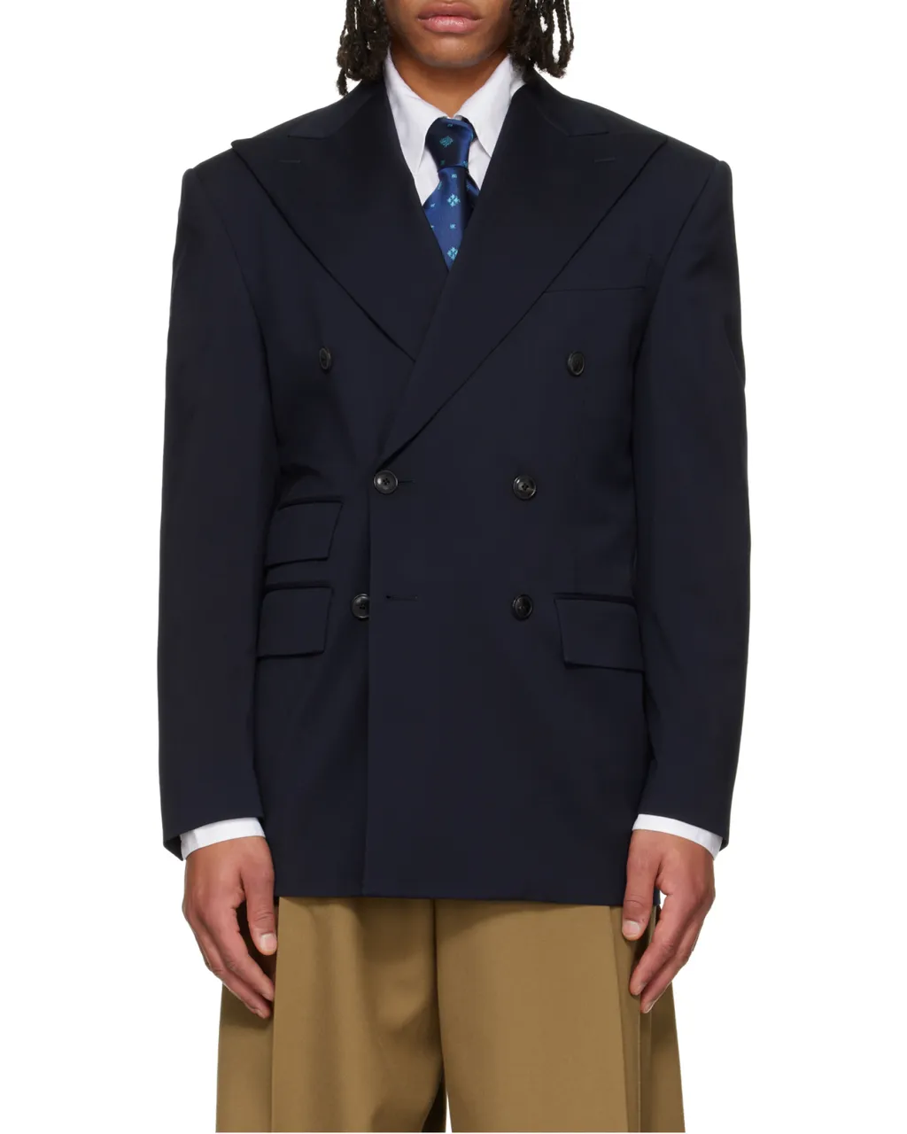 Double-Breasted Blazer