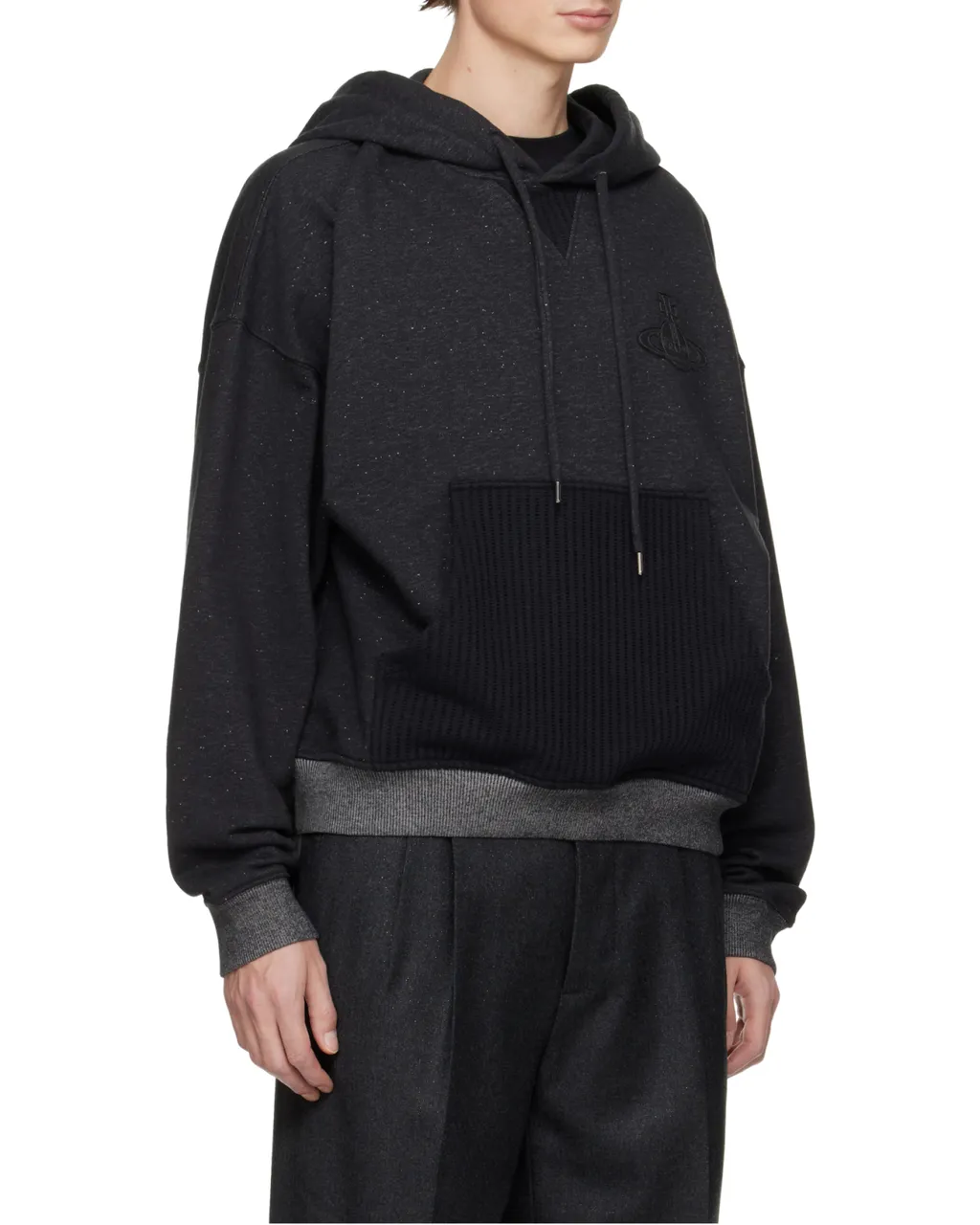 Logo Detailed Drawstring Hoodie