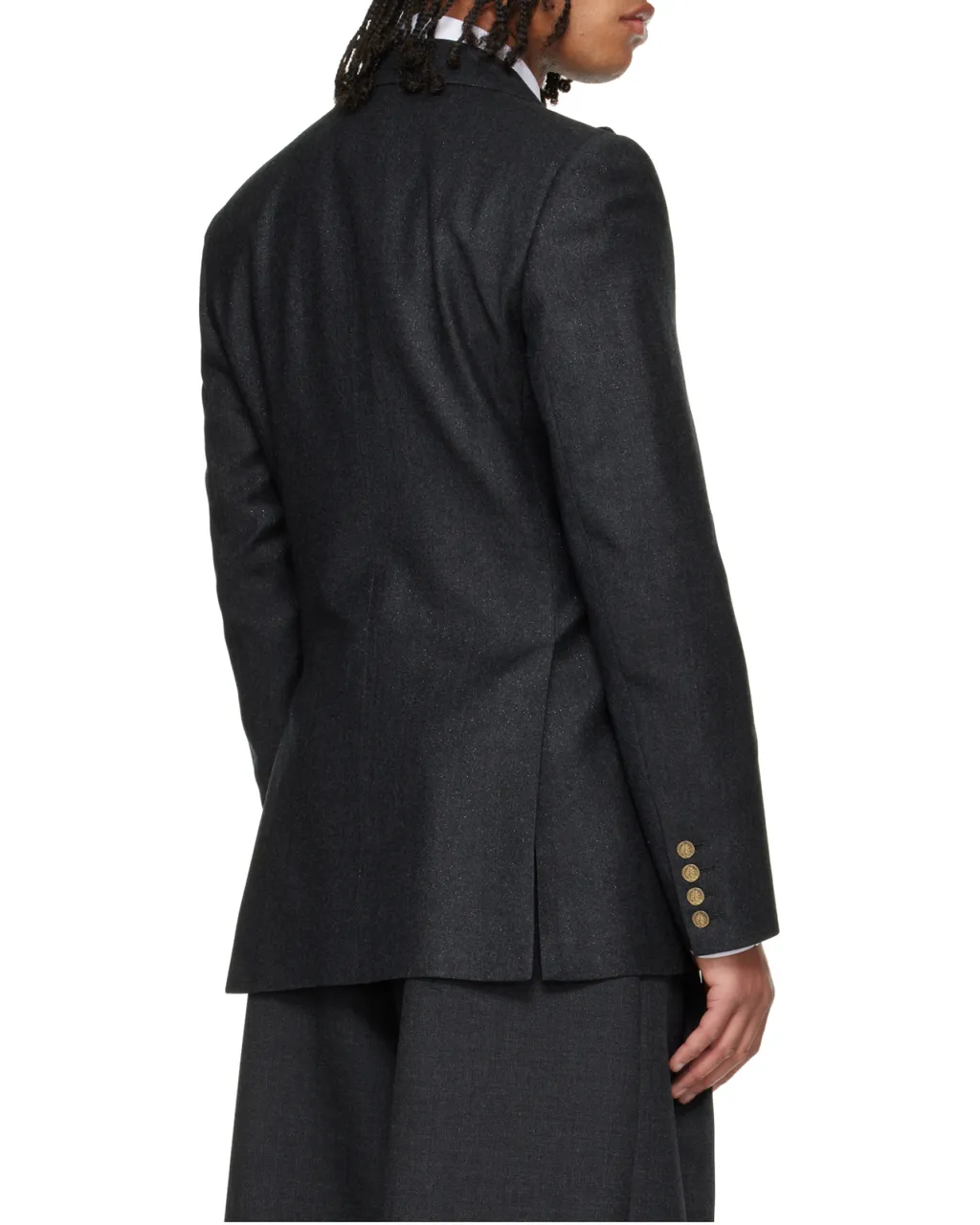 Double-Breasted Tailored Blazer