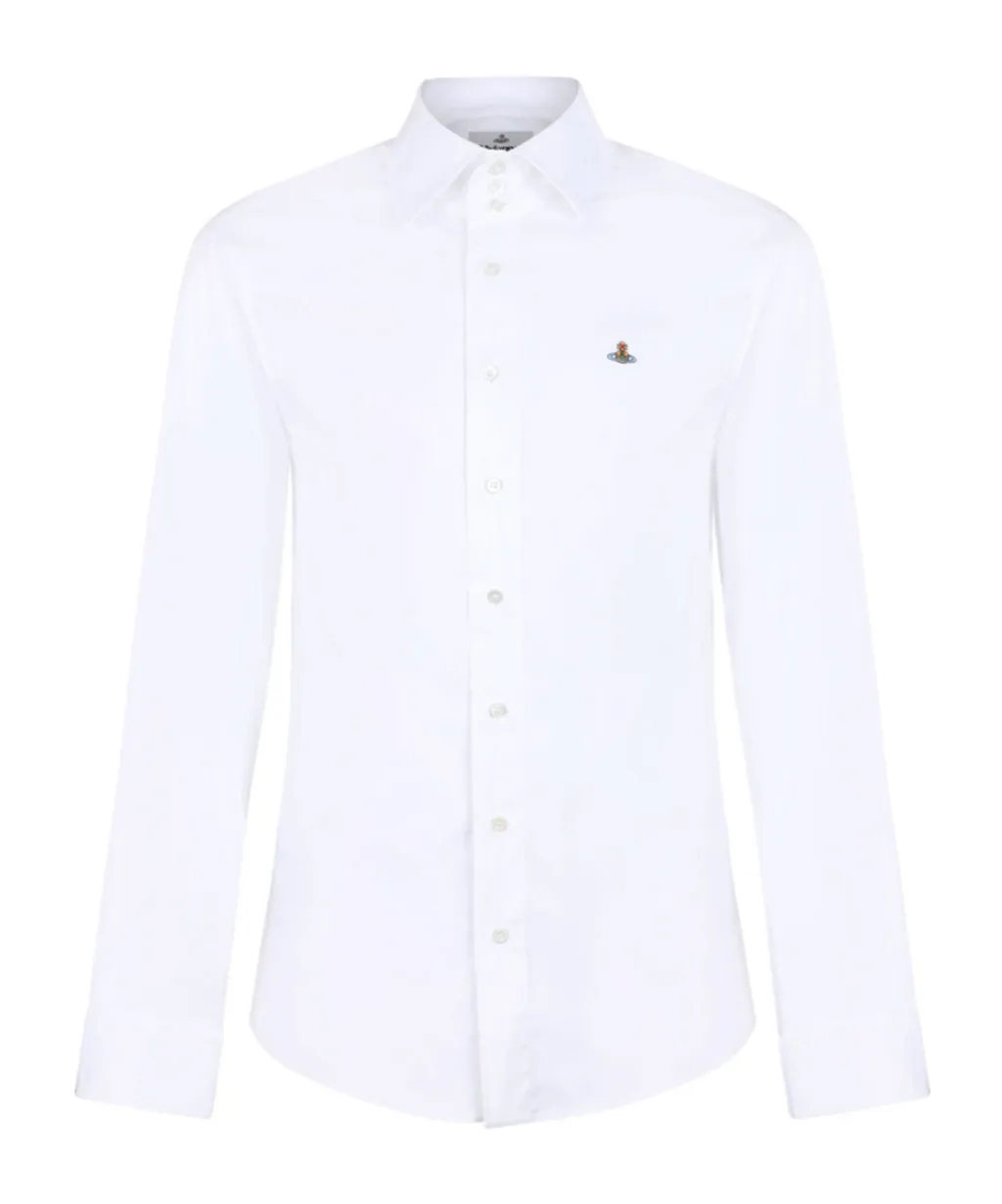 Orb Embroidered Buttoned Shirt