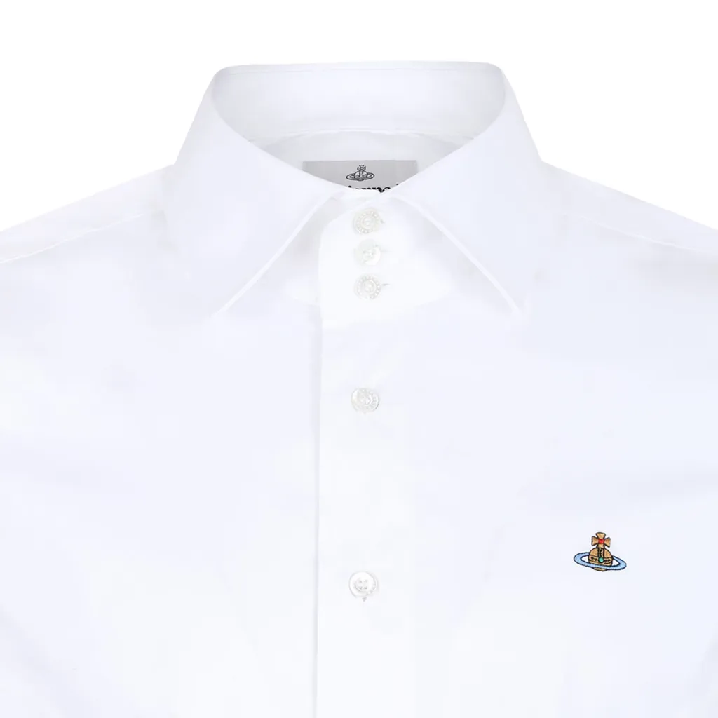 Orb Embroidered Buttoned Shirt
