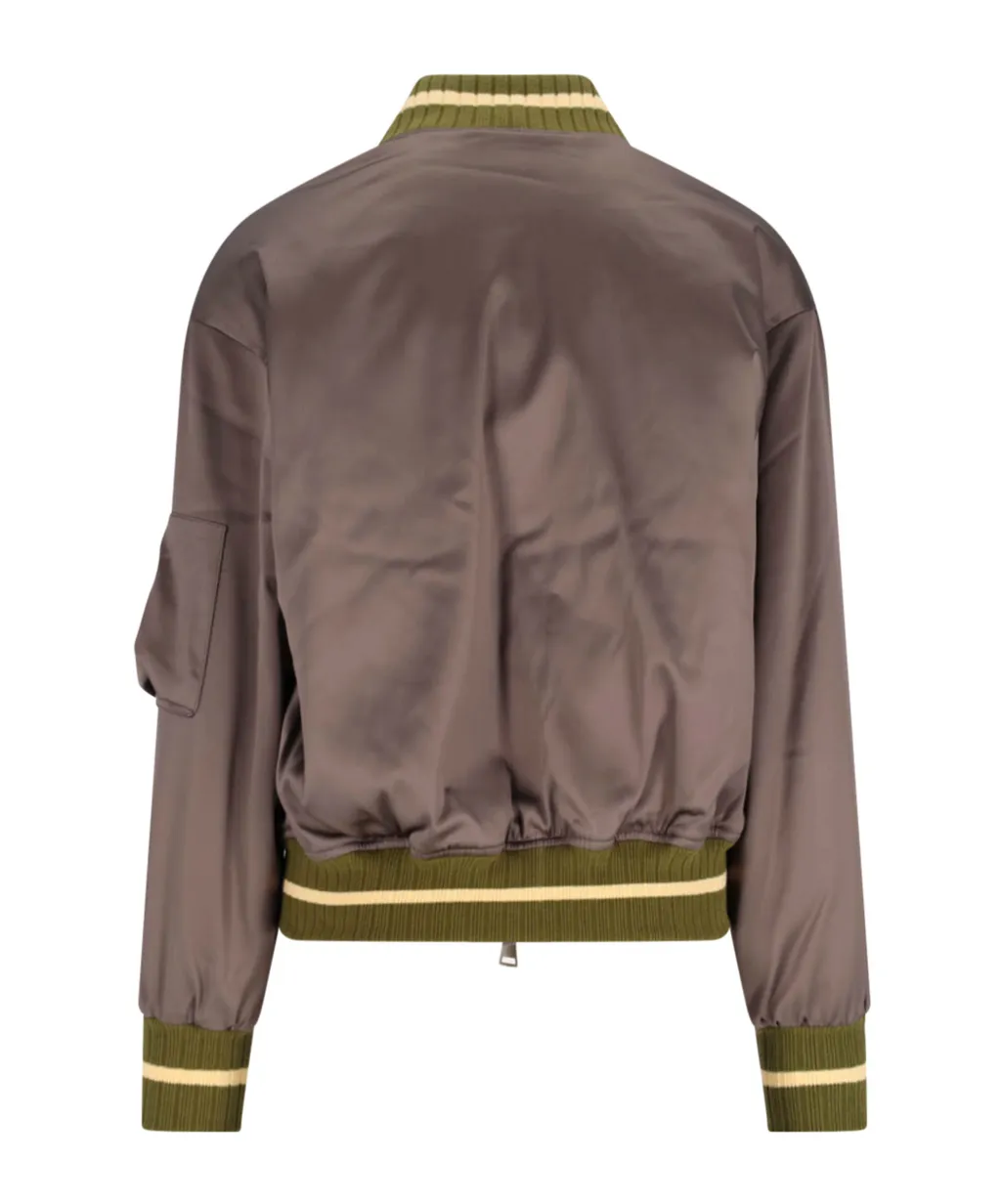 Long-Sleeved Zip-Up Jacket