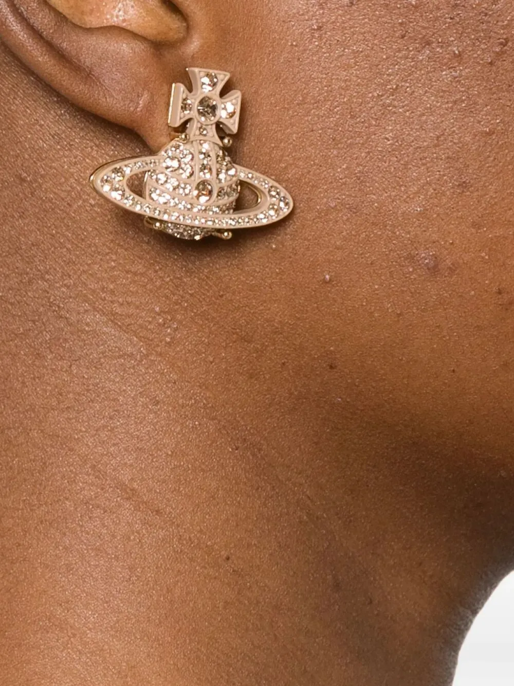 Orb-Crystal Earrings