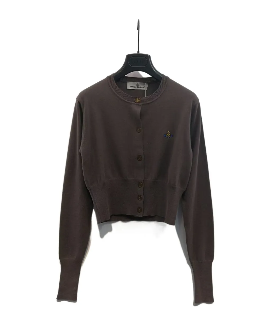 Orb Embroidered Knitted Cardigan
