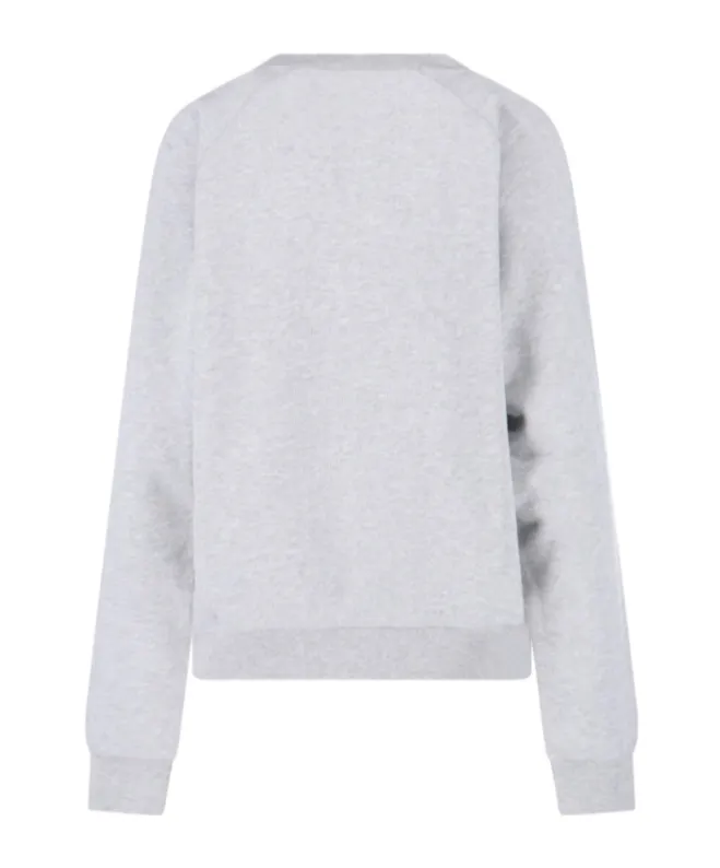Logo Embroidered Crewneck Sweatshirt