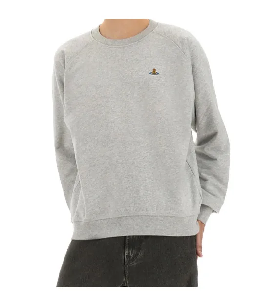 Logo Embroidered Crewneck Sweatshirt