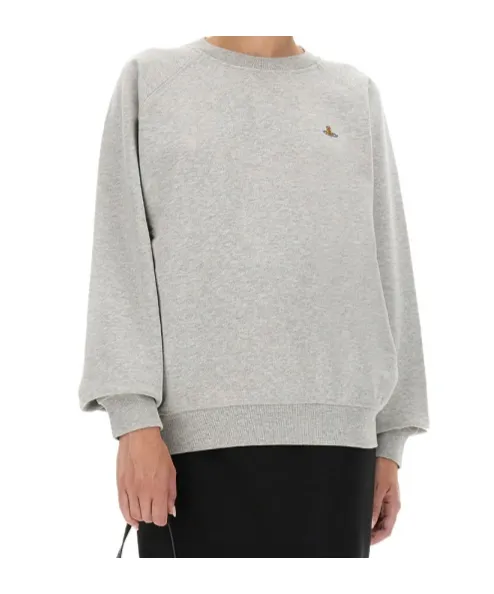 Logo Embroidered Crewneck Sweatshirt