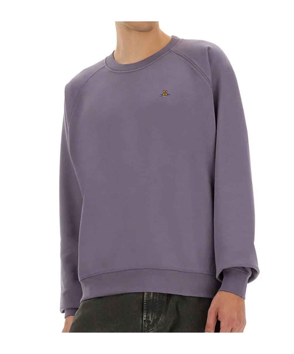 Logo Embroidered Crewneck Sweatshirt