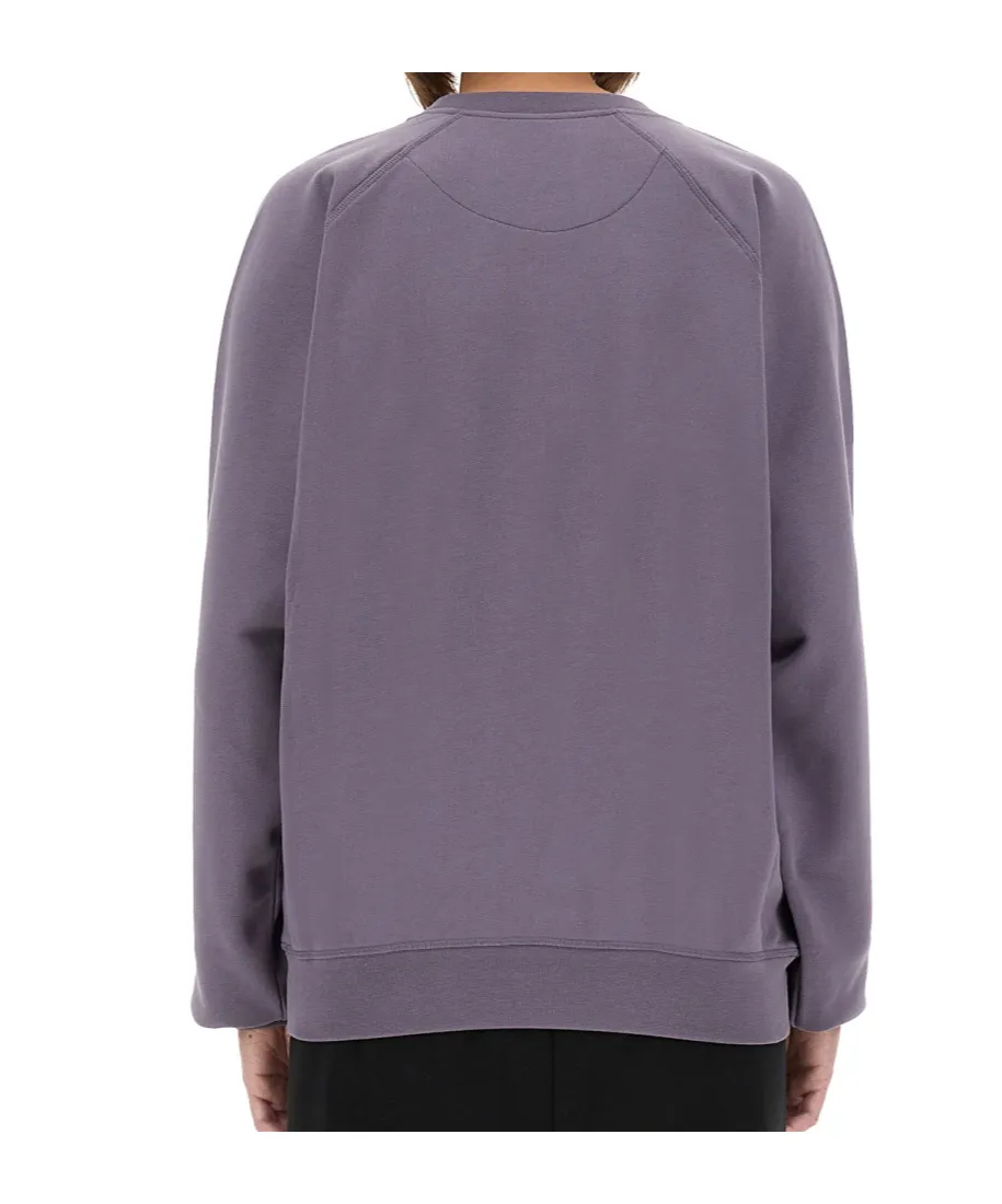 Logo Embroidered Crewneck Sweatshirt