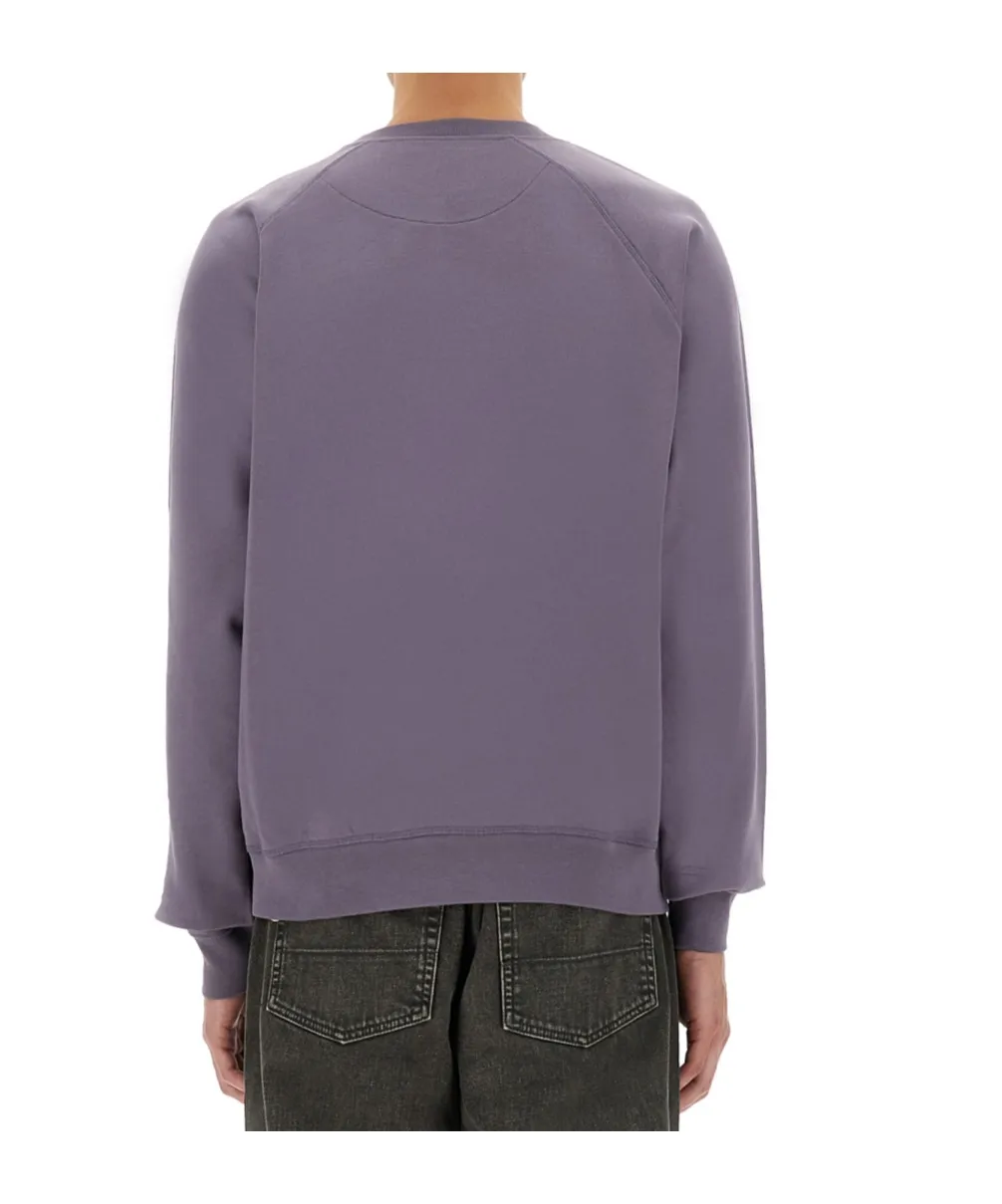 Logo Embroidered Crewneck Sweatshirt