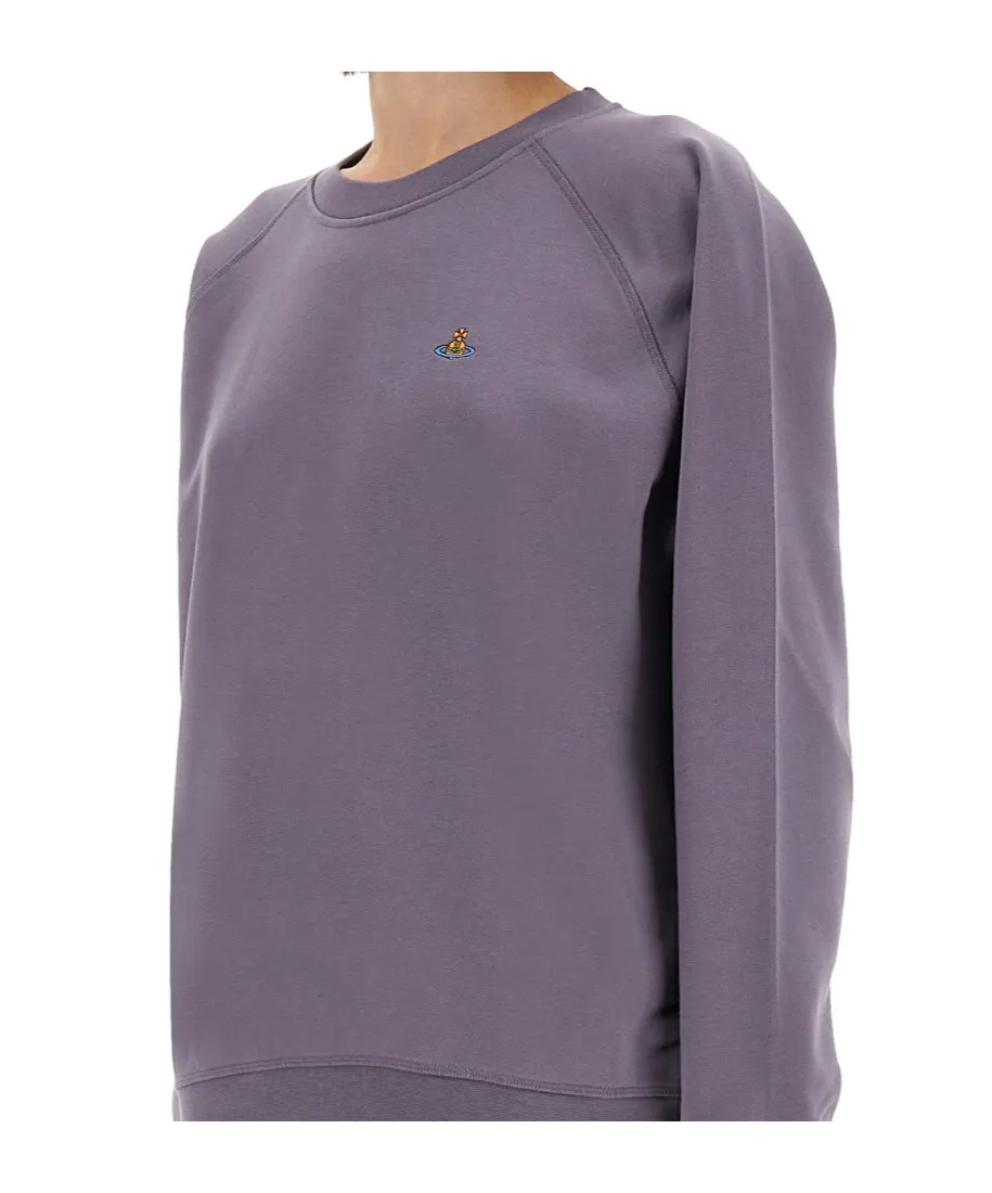 Logo Embroidered Crewneck Sweatshirt