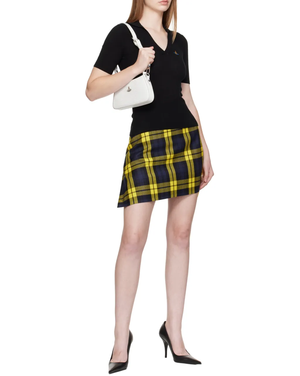 Tasha Orb Plaque Shoulder Bag