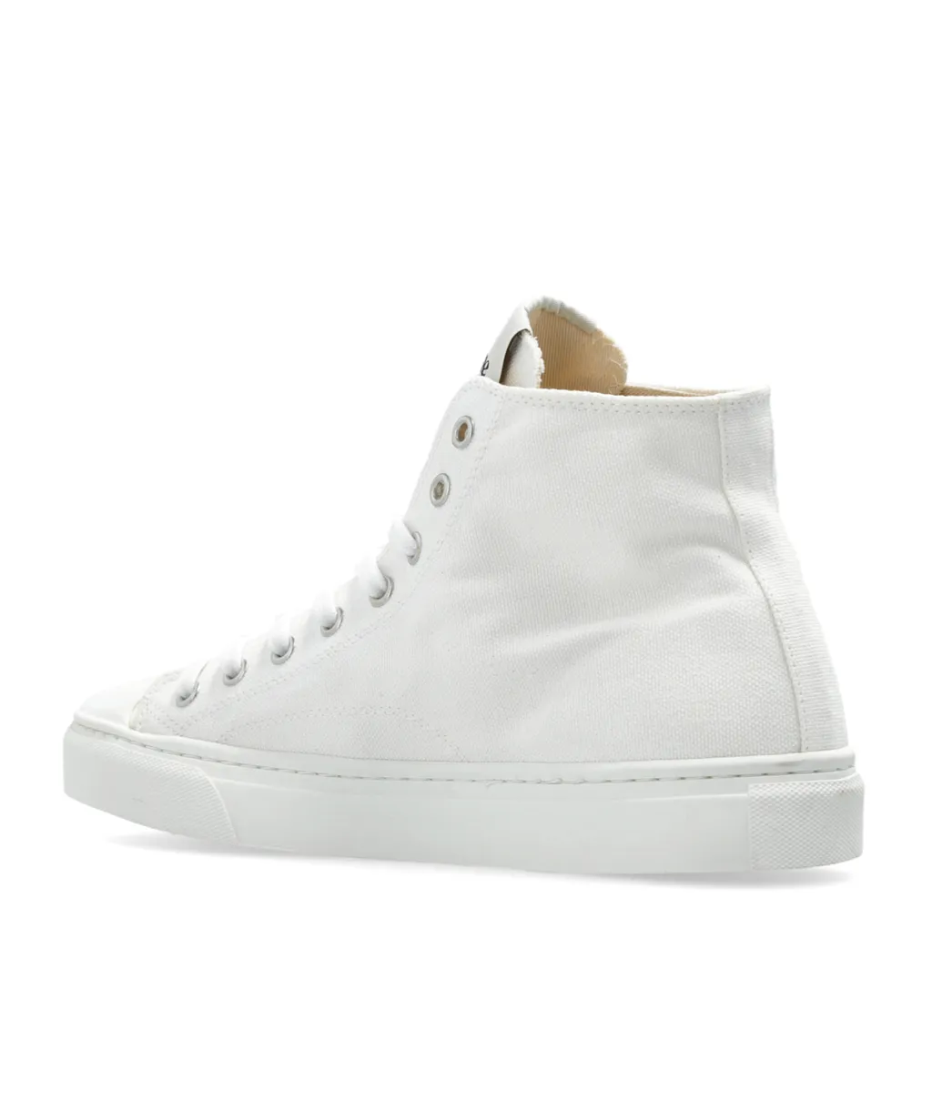 Orb-Logo High-Top Pumps