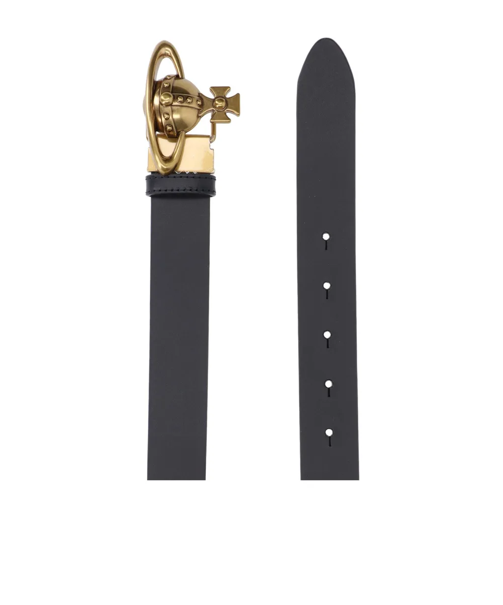 Orb Plaque Buckle Belt
